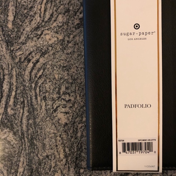 Sugar Paper Los Angeles for Target Black Padfolio - Picture 7 of 12